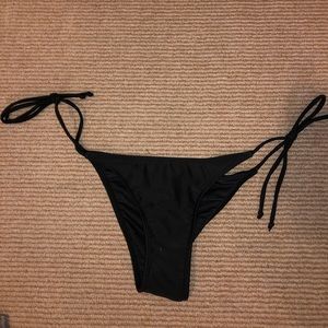 Black shein bikini bottoms